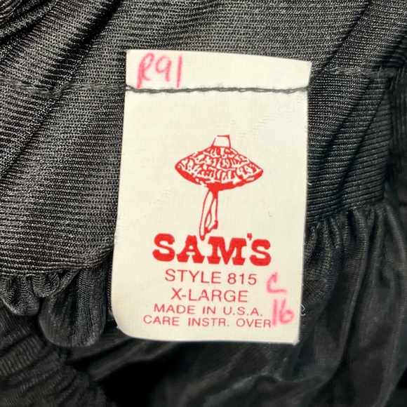 Vintage Sam’s Black Petticoat Skirt XL Made in USA – Rockabilly Crinoline - Picture 4 of 5